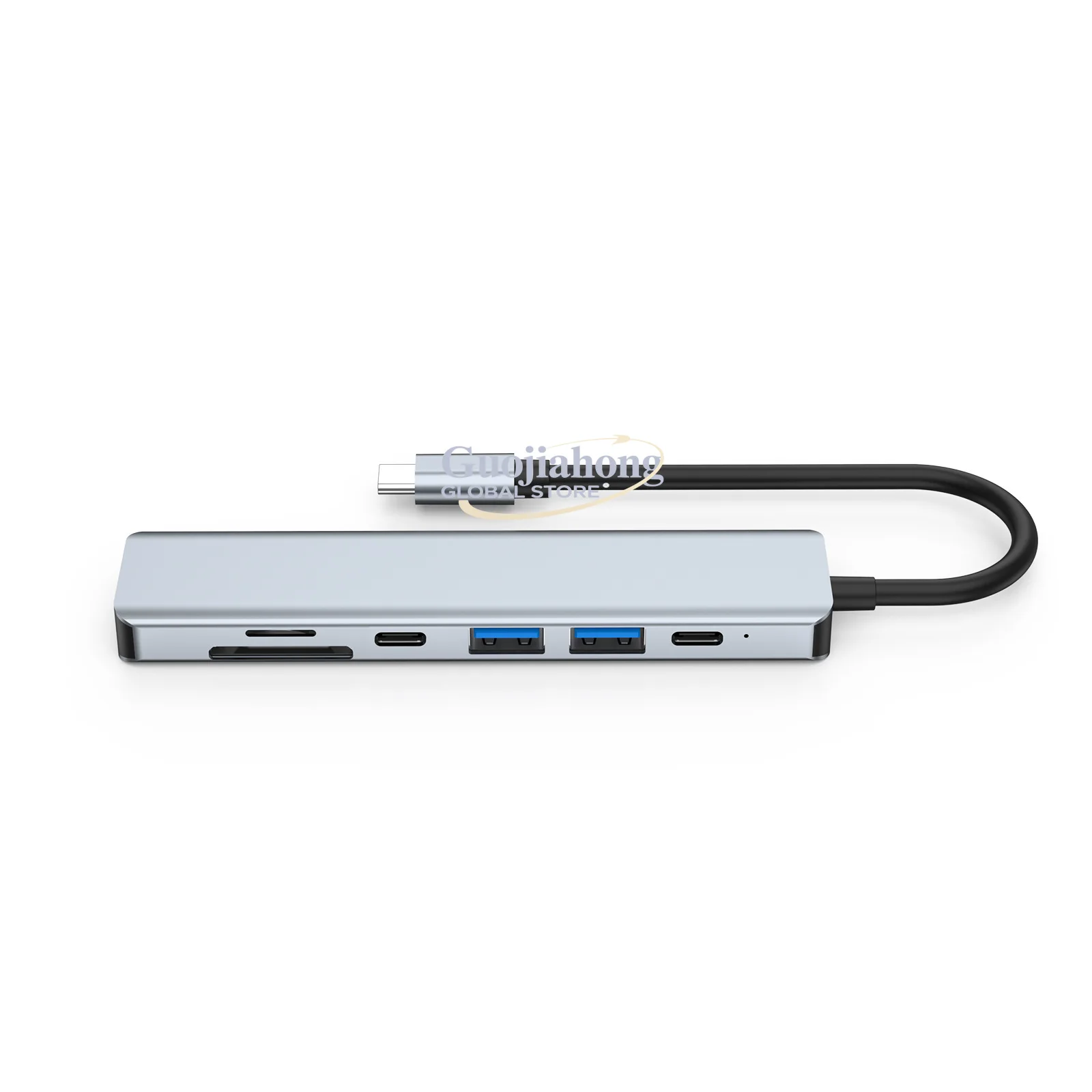 

USB expander is suitable for computer macbooktype-c seven-in-one docking station hub multi-function