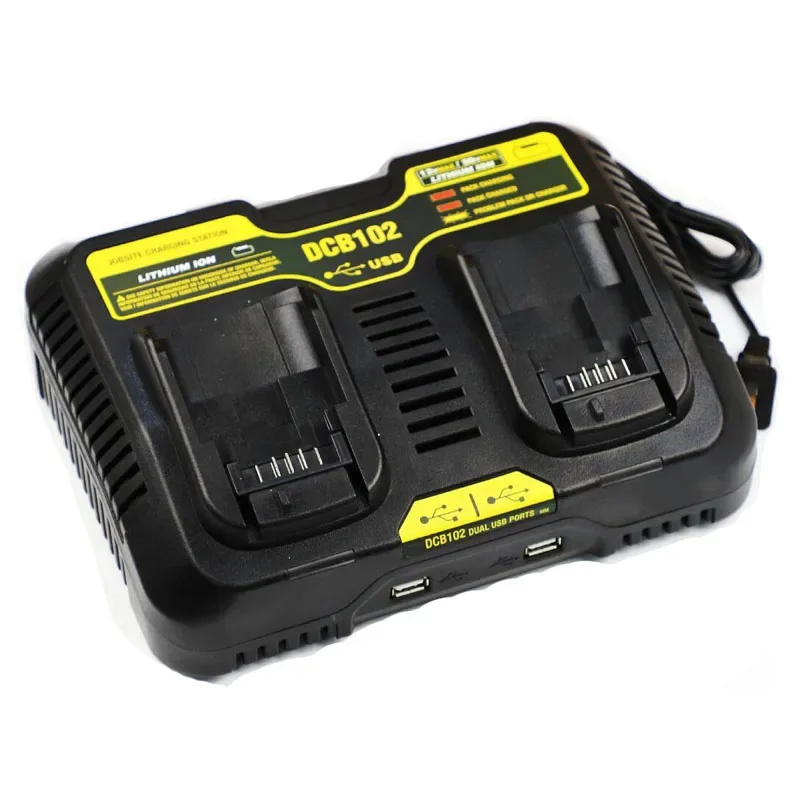 Li-ion Battery Charger DCB112 DCB102 DW1418-MC For DeWalt 10.8V 12V 14.4V 18V DCB101 DCB200 DCB140 DCB105 DCB200 Lithium Battery