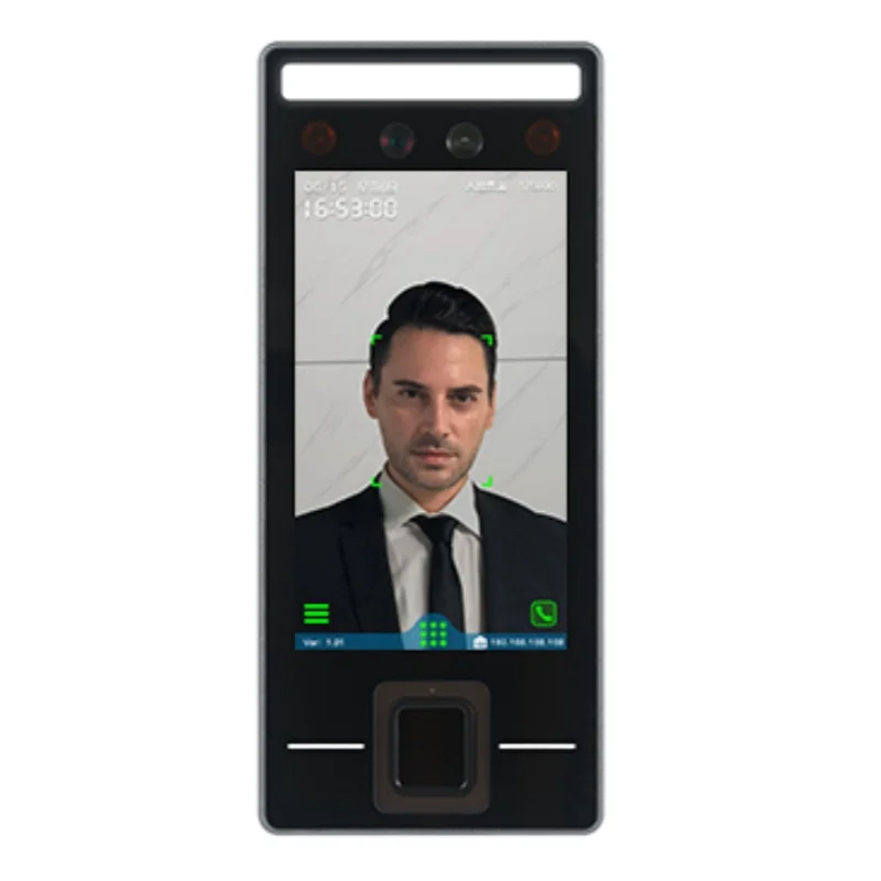 

July005 Facial Recognition Biometric Fingerprint Access Control Attendance System Based School Door Lock