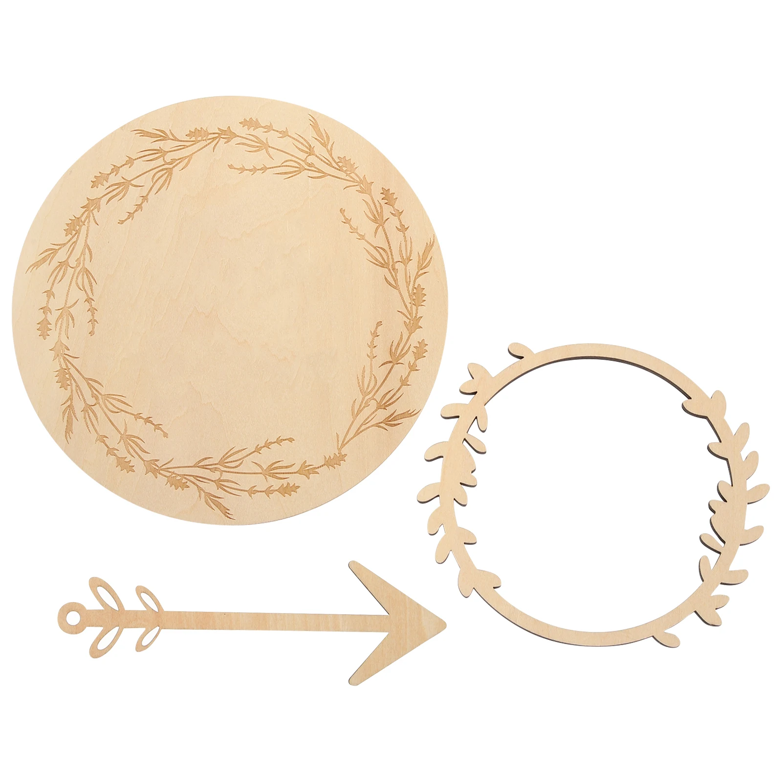 

1 set Wooden Decoration Baby Announcement Cards Monthly Milestone Newborn Photography Props Set Wooden Birth Cards Infant