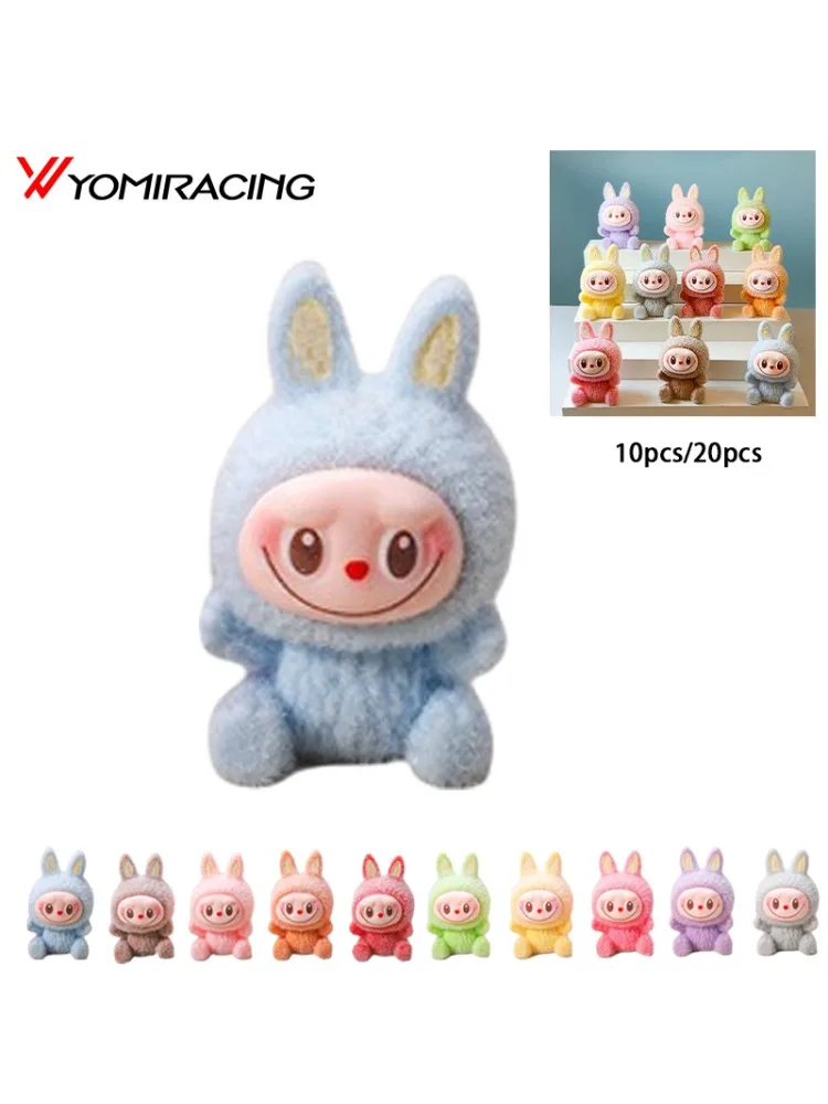 AliExpress 10/20PCS Macaron Mini Blind Box Dolls Cute Random Assortment for DIY Crafts Bag Charms Sweet Decoration Surprise Toy Collection