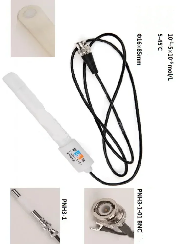 Shanghai Leici Pnh3-1-01 Ammonia Gas Sensing Electrode/ammonia Electrode Ion Electrode)