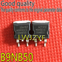 (1Pieces) Neworiginal large chip B9NB50 STB9NB50 TO-263  MOS  9A 500V  MOSFET Fast shipping