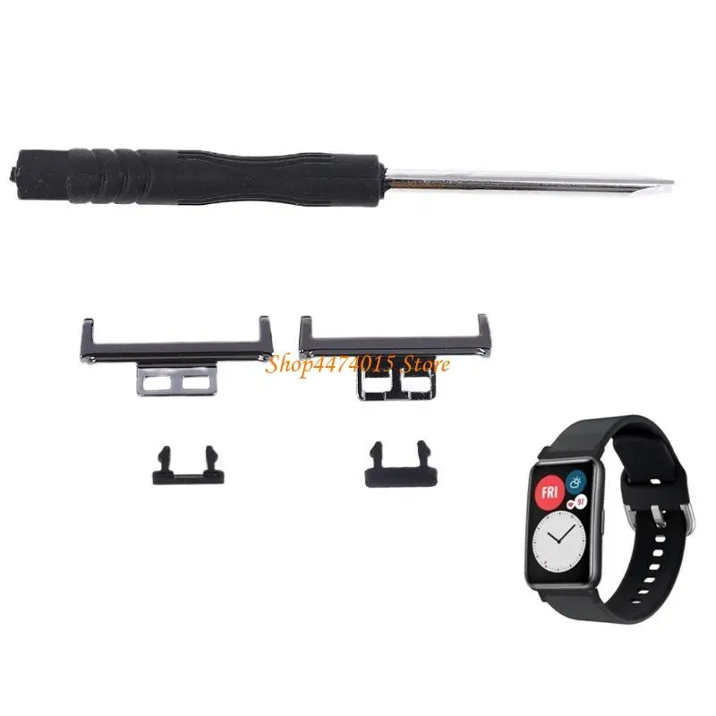K1AA for Huawei Watch Fit Smartwatch Band Adapter Watch Metal Connection Accessories
