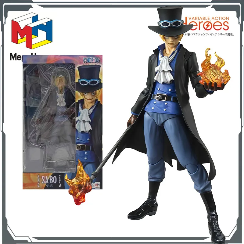 MegaHouse Originele Variabele Action Heroes Portgas·D·Ace&Monkey D. Luffy&Sabo Anime Actiefiguren Speelgoed voor Jongens Kerstcadeau