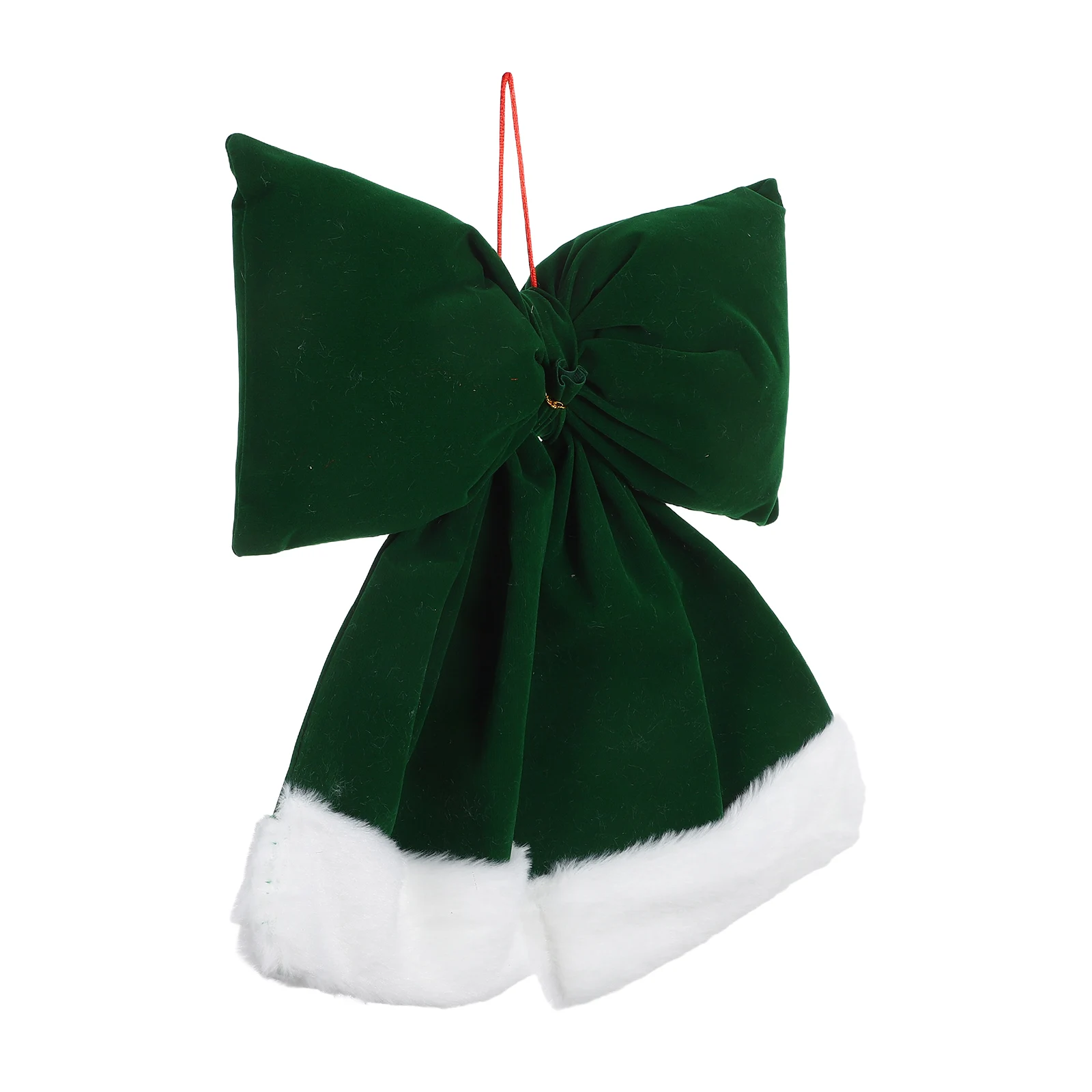 

Christmas Bow Pendant Bowknot Bows for Cabinets Decor Crafts Party Decoration Ornaments Decorate Hanging