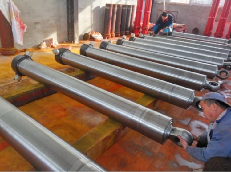 Customized Double Acting Flange Type Hydraulic Piston Cylinder Cylinders Product