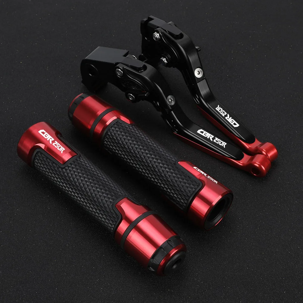 

Motorcycle Accessories FOR HONDA CBR250R 2011-2018 2017 2016 2015 2014 2013 2012 Brake Clutch Levers Handlebar Handle Hand Grips