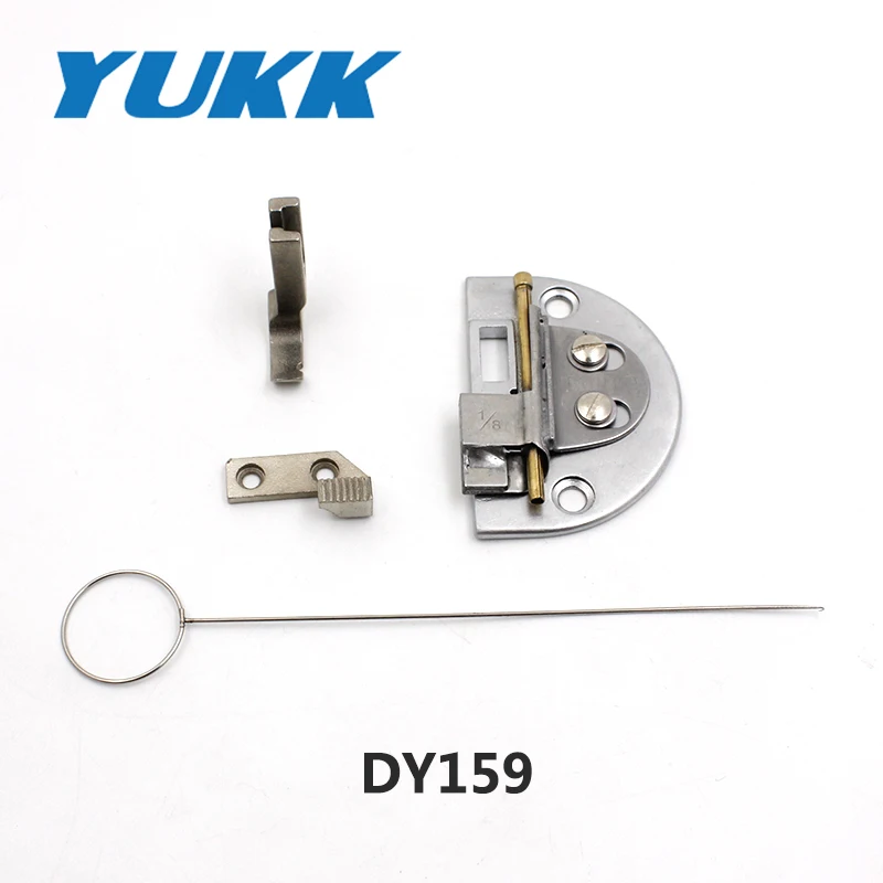 

Industrial Sewing Machine Parts Folder Spaghetti Attachment DY159 F535 For 1Needle Lockstitch Machine Make Spaghetti Like Tube