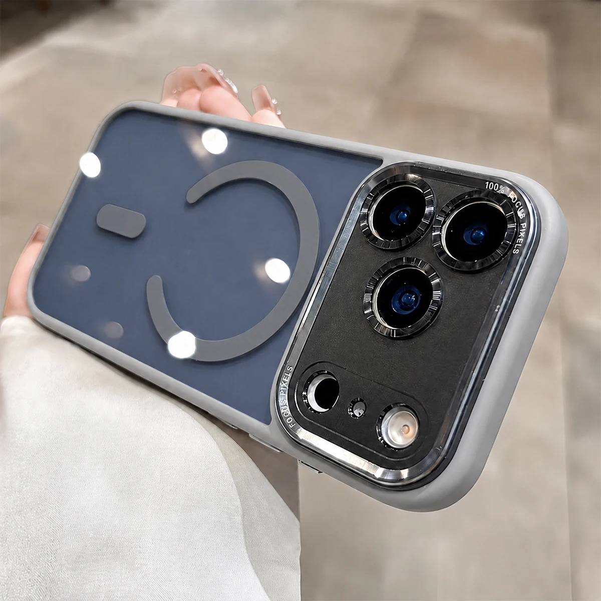ファッションミニマリストクリアマグネット式携帯電話ケース | - Phone Cases Yellow のレビューと価格