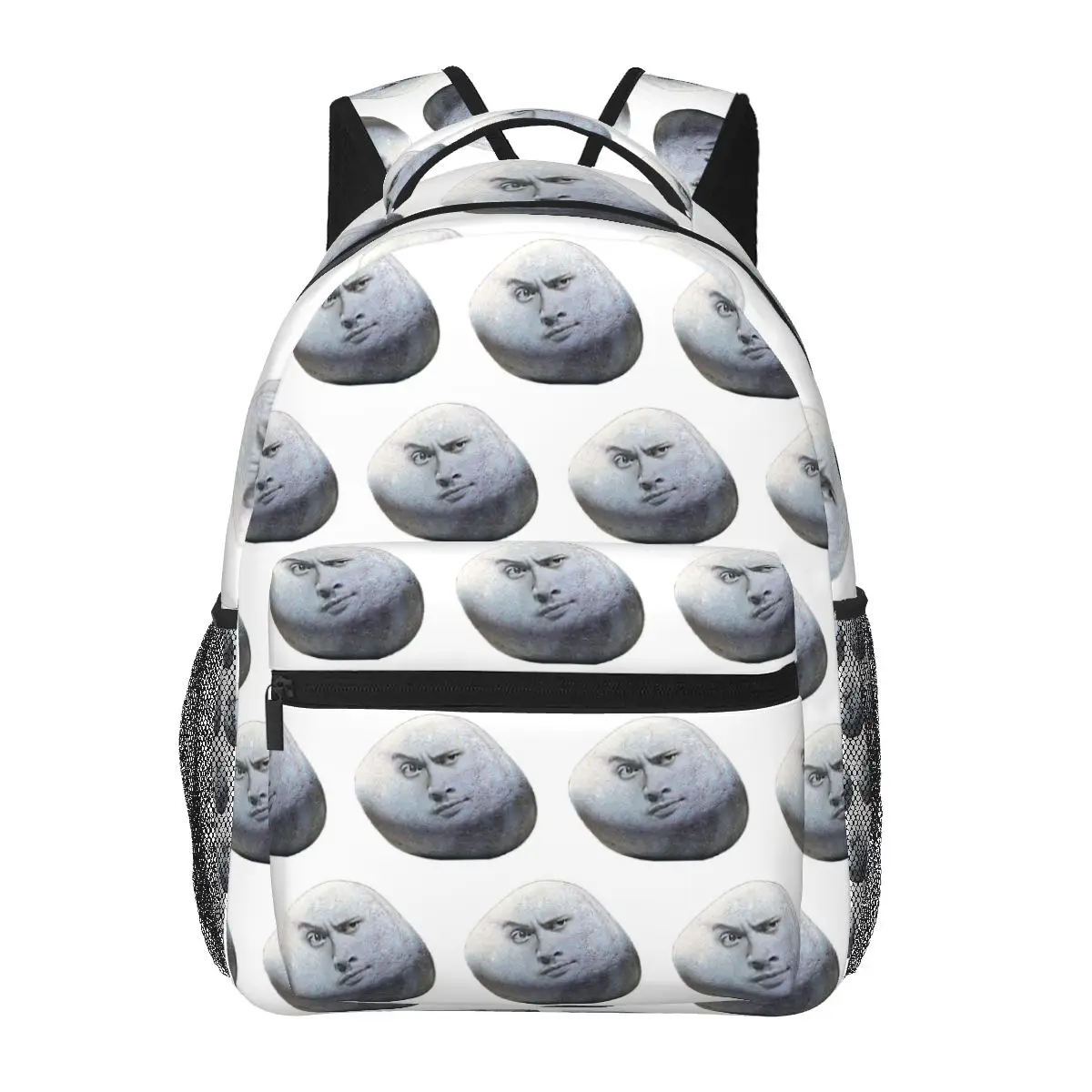 Dwayne Johnson The Literal Rock Backpacks Boys Girls Bookbag Children School Bags Cartoon Rucksack Shoulder Bag Large Capacity