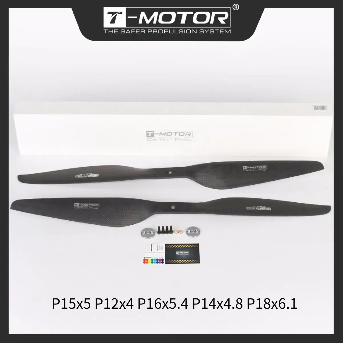 T-MOTOR Carbon Fiber Propellers 2PCS/PAIR P15x5 P12x4 P16x5.4 P14x4.8 P18x6.1 Drone Prop for Multicopter Drone DIY Parts