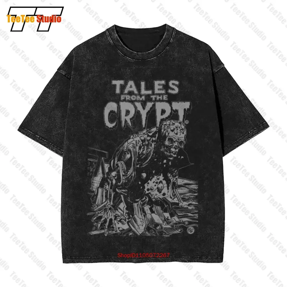 

Винтажная футболка большого размера Tales From The Crypt S 3XL в винтажном стиле Jumbo Zombie Rise 1GEV