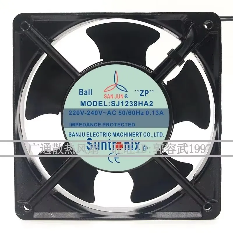 

Новый вентилятор охлаждения SJ1238HA2 120*38 мм 220В 12 см с двойным шарикоподшипником для распределительных шкафов и сварочных аппаратов