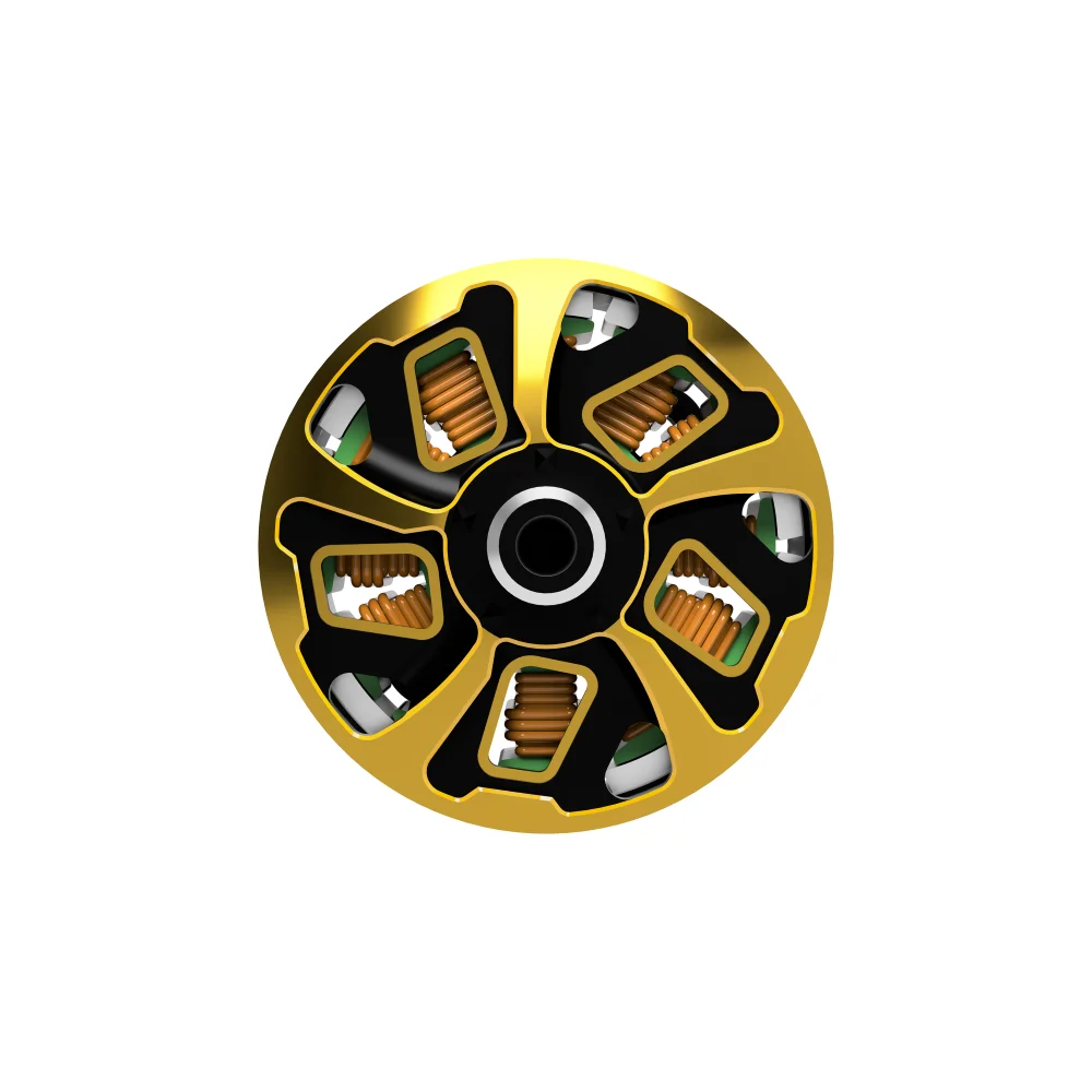 VWING 2207 1960KV Brushless Motor Titanium Shaft NMB Bearing 5 Inch FPV Drone Motor For Freestyle Racing Quadcopters view 4