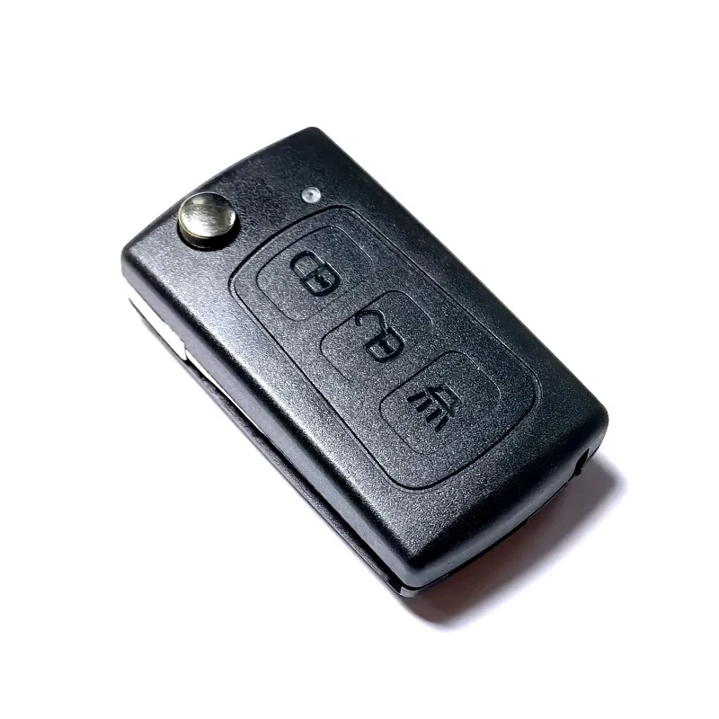 3 Buttons Flip Folding Remote Key Shell For Great Wall Hover Haval H3 H5 Keyless Entry Fob Key Blanks Case