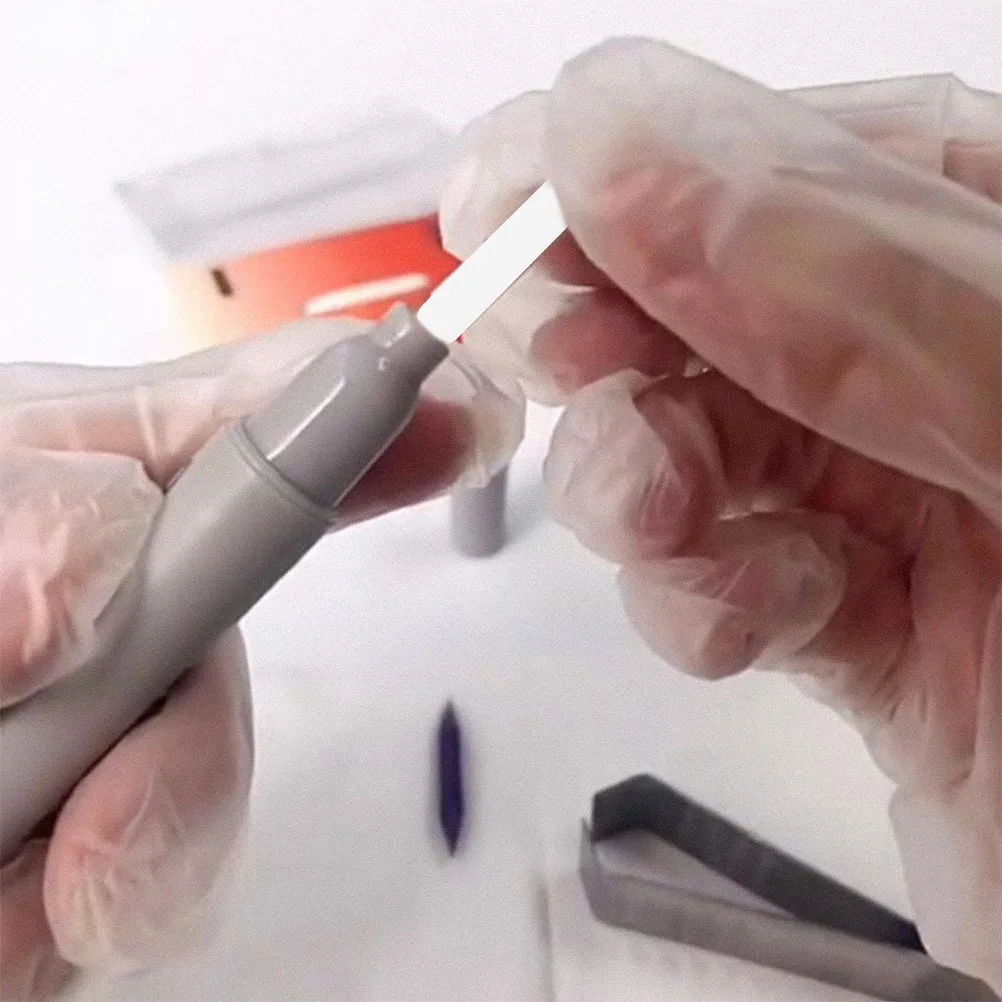 

24Pcs Acrylic Paint Marker Replacement Tips Fine 0.7mm Nylon Tips for Smooth Painting Craft Projects Replaceable Brushes Pen