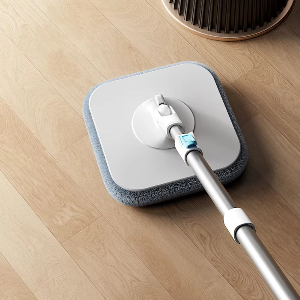 Picture 6: 360-Degree Rotating Mops With Bucket Set Home Floor Cleaning Mop Automatic Dehydration Hand Free Household Mop With Spin Bucket