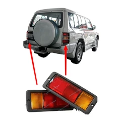 1 Pcs R or L Rear Bumper Lamp for Pajero V20 1989-1999 MB124963 Rear Fog Light No for Montero V30 Fog Lamp for Shogun V40
