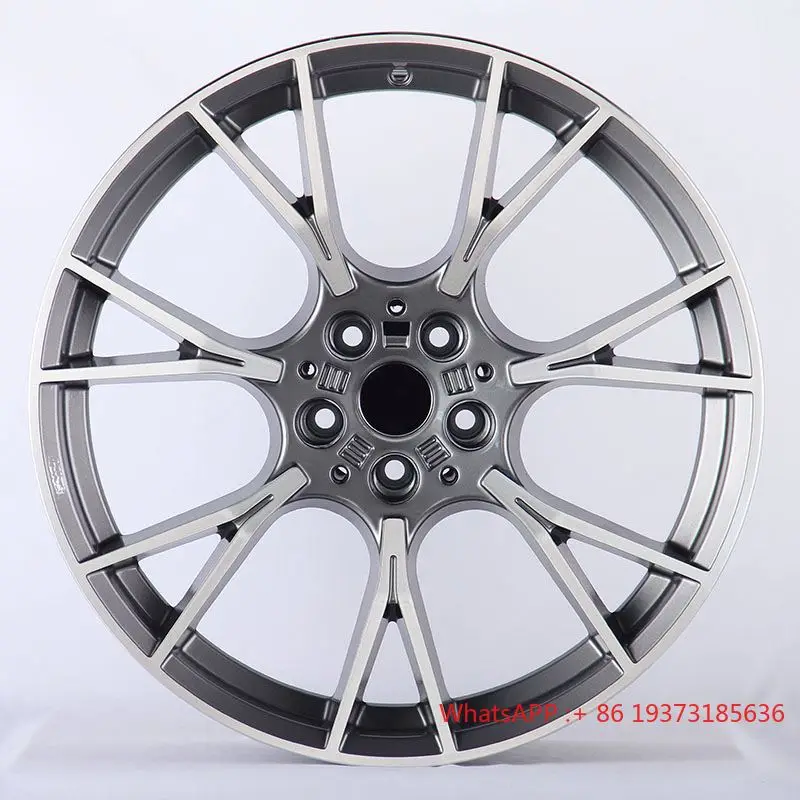 Forged 789M OEM Style Silver Finish Alloy Wheels 5X112 5X120 for BMW 3 4 5 Series M340i M3 M4 M5 18 19 22 23 Inch
