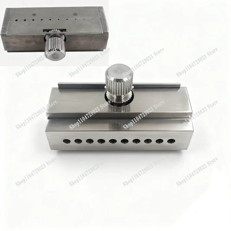 Watch repair tools, pointer clamps, pin clamps, split wheel tighteners, shrink holes, seat clamps, second hand parts, and clamps