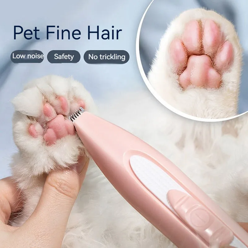 

Electric Pet Foot Hair Trimmers Clippers Dog Eyes Ears Face Around Grooming Accessories Rechargeable Cat Shaver Cutting Machine