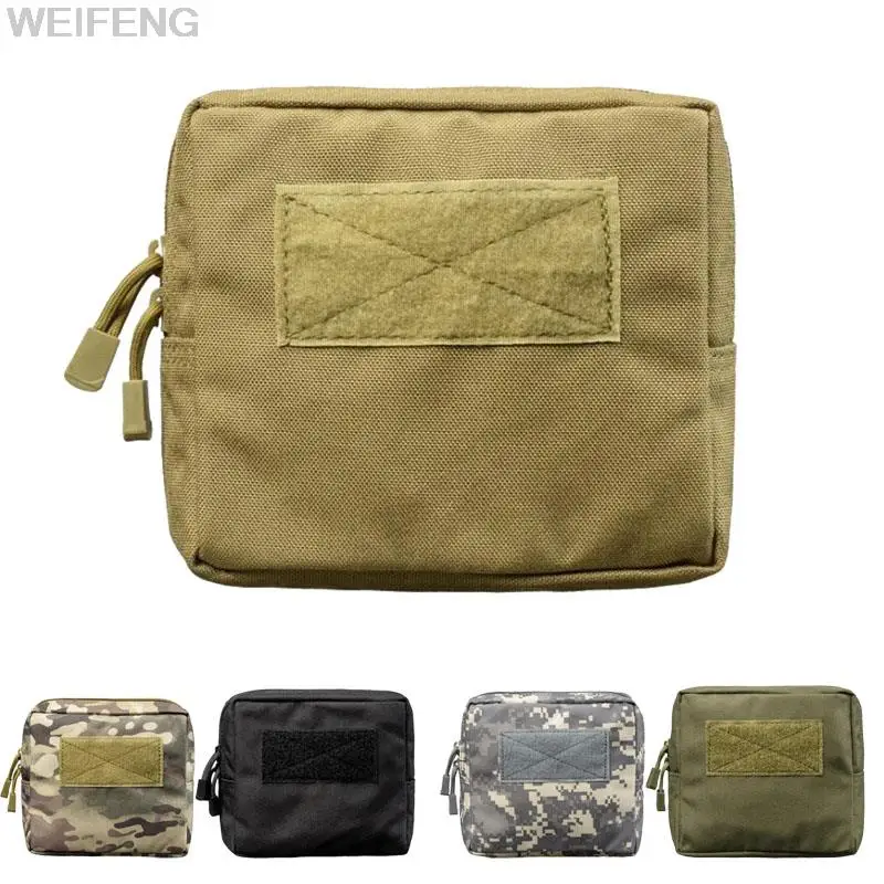 MOLLE Pouch Multi-Purpose Compact Tactical Waist Bags Utility EDC Pouch Outdoor Dump Drop Pouch Medical Bags Phone Pouches