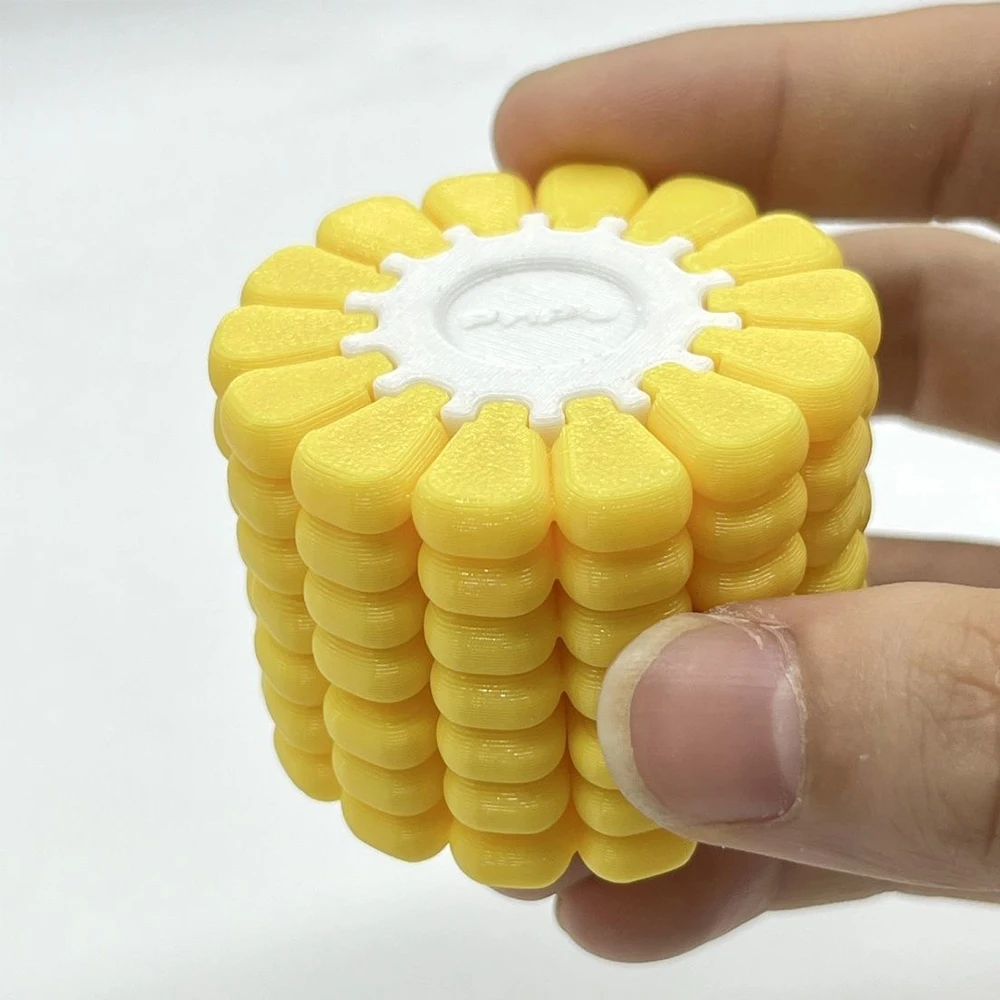 Puzzle de maïs imprimé en 3D - Jouet éducatif de difficulté intermédiaire