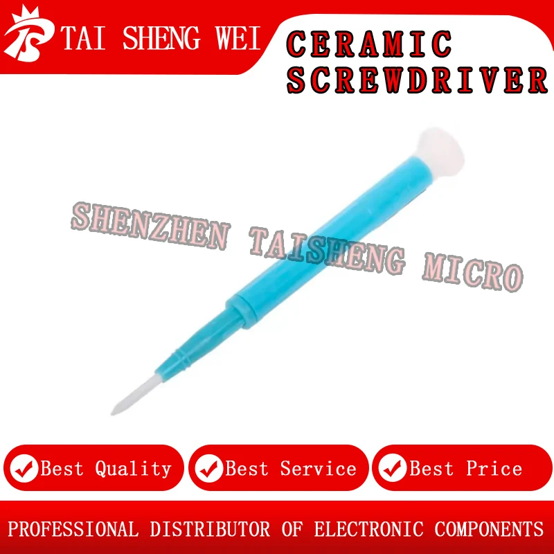 

1-4pcs CD-15/20/25/100 Plastic Ceramic Screwdriver Non-Magnetic Repair Tool High Frequency Circuit Adjustment Hand Tool