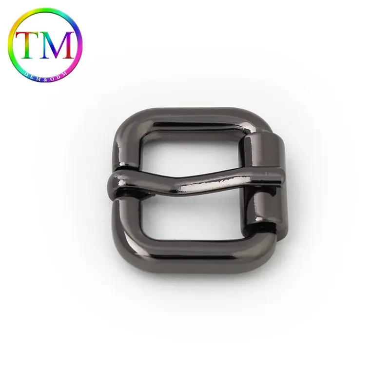 10-50Pcs 6Colors Metal Single Pin Buckle Handbag Strap Square Ring Adjuster Buckle For Belt Leather Craft Accessories