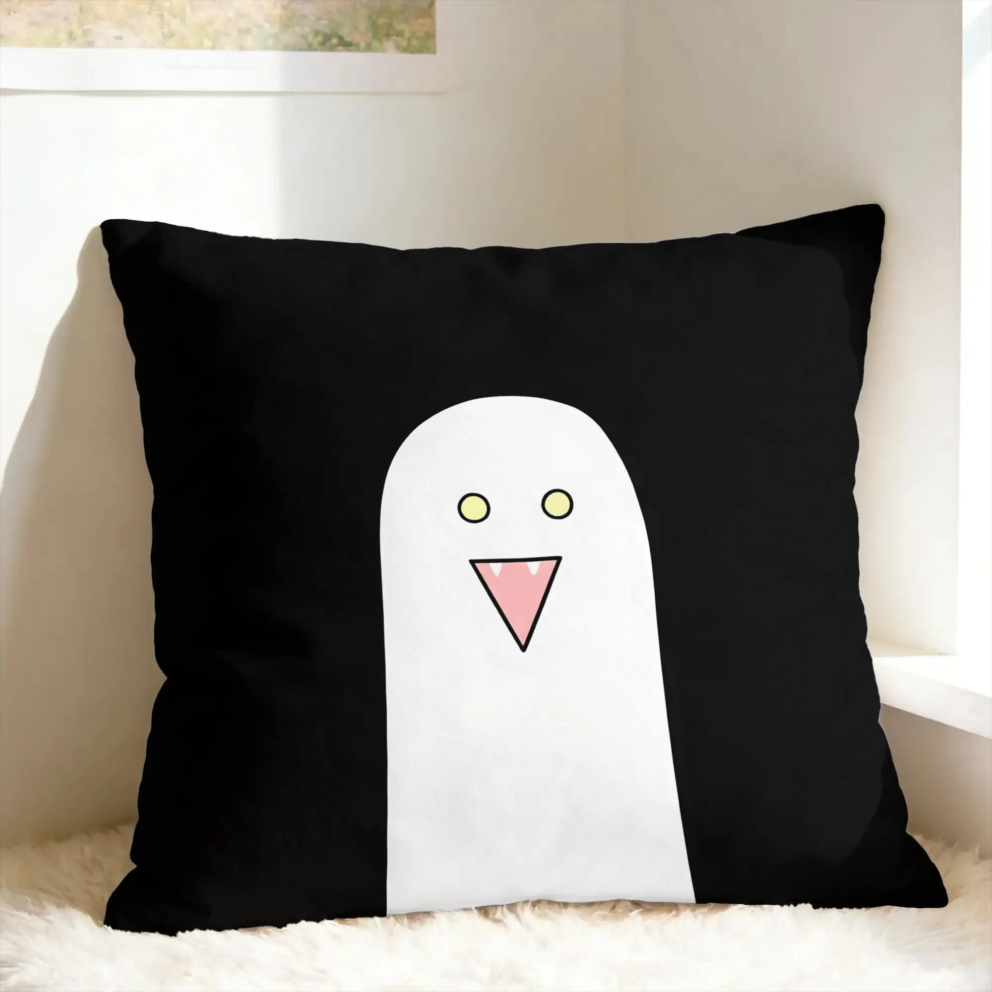 L-Lightsaber BL Manhwa Pillowcases  Vintage Pillow Case For Living Room Bed Chair Square Pillow Cover