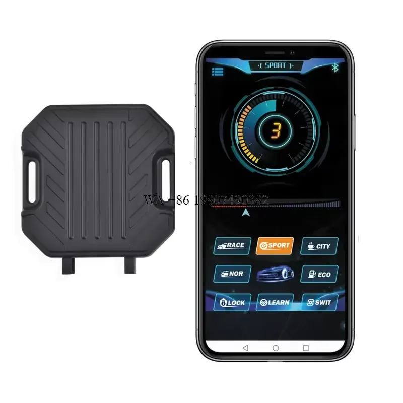 wmwmnu HQ Power Booster Electronic Throttle Controller Mobile App Wireless Control Plug and Play 2 Year Warranty for Malibu