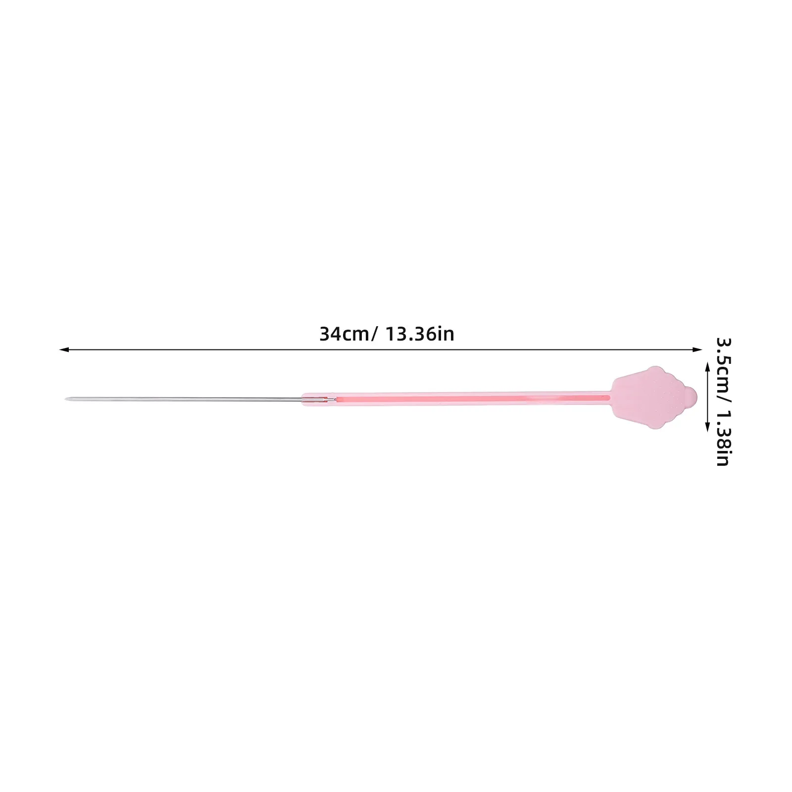 5Pcs Foldable Cake Testing Needle Stainless Steel Baking Probe for Bread Cupcakes Muffins Doneness Checker Reusable Dishwasher