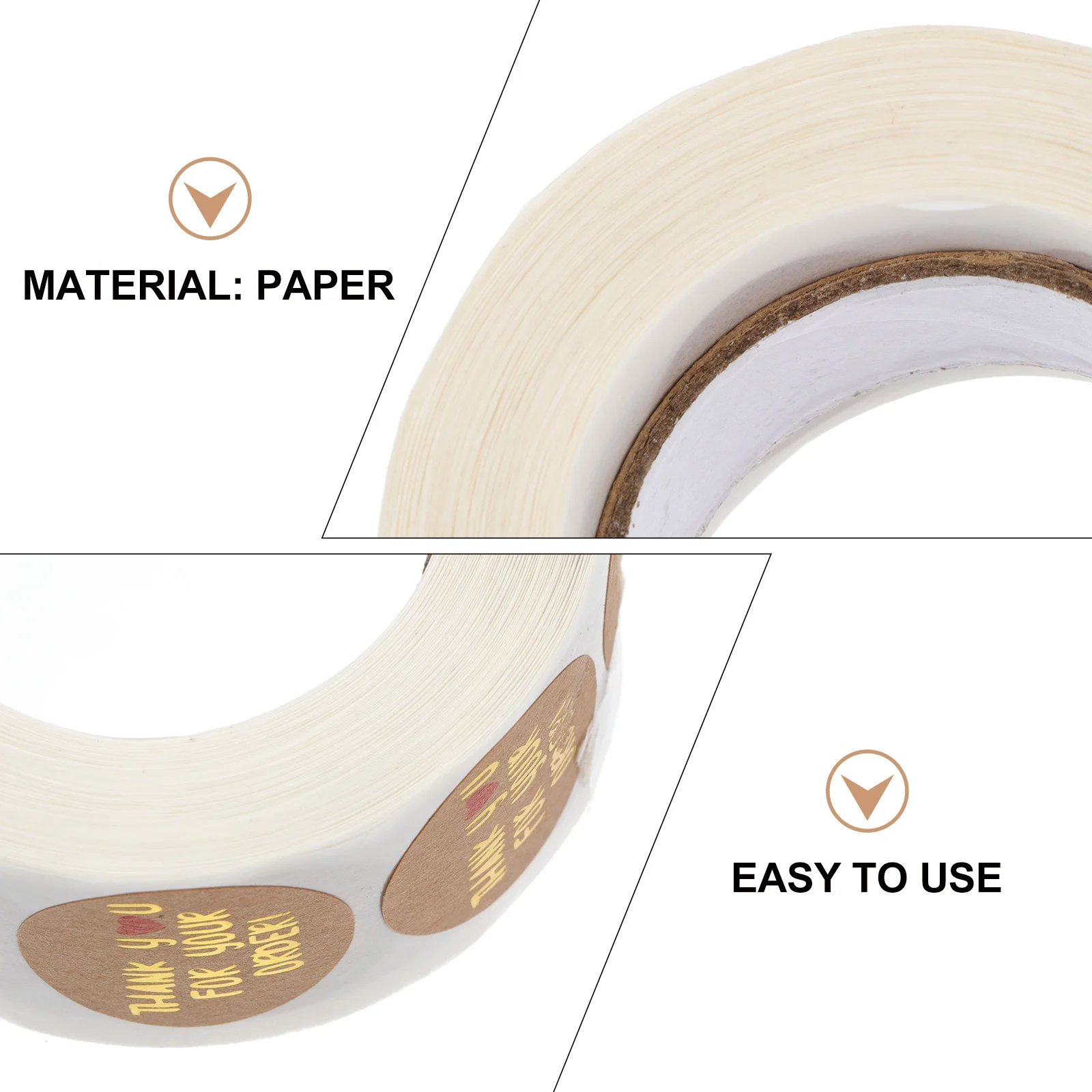 

Thank You Sealing Sticker Party Gift Wrapping Sticker Decorative Sealing Label Wedding Sealing Label