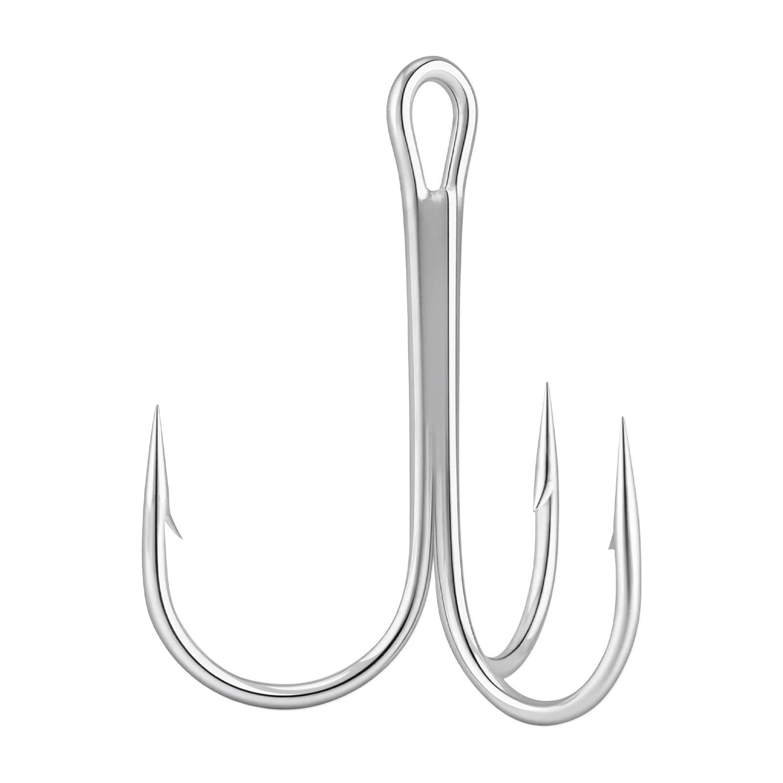 Anzuelo triple curvatura redonda para Crankbait y Spinner - imagen 2