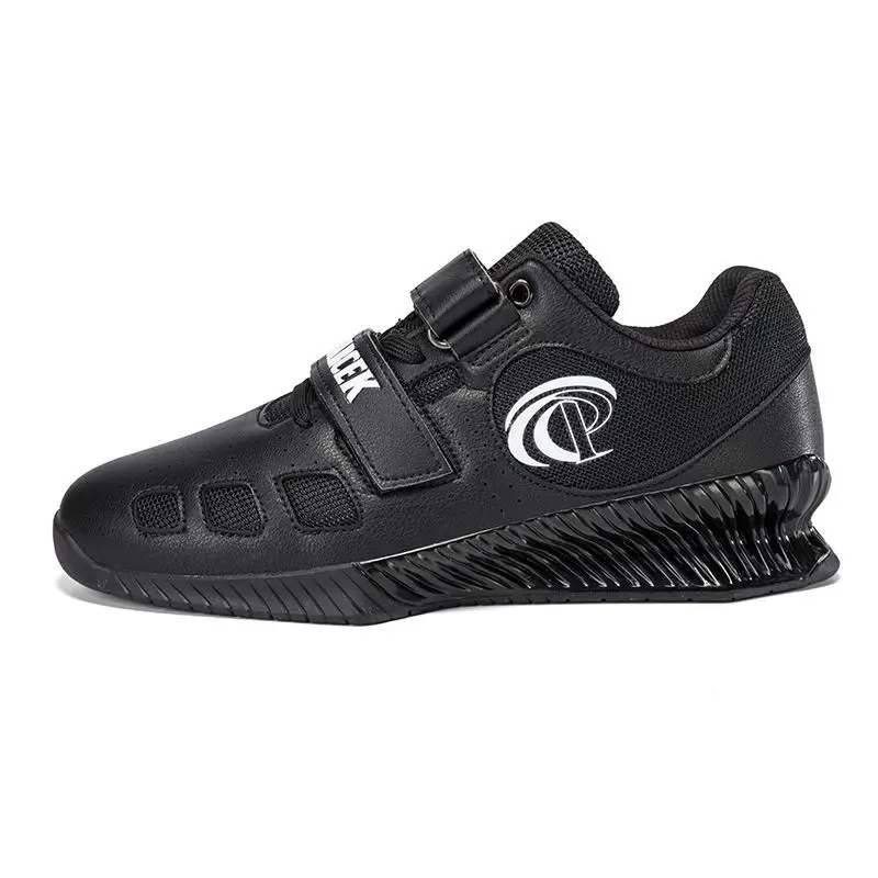 Professional Weight Lifting Sneakers Non-Slip Weight Lifting training Unisex Squat Hard Pull Shoes Hook & Loop Fitness Yoga Shoe