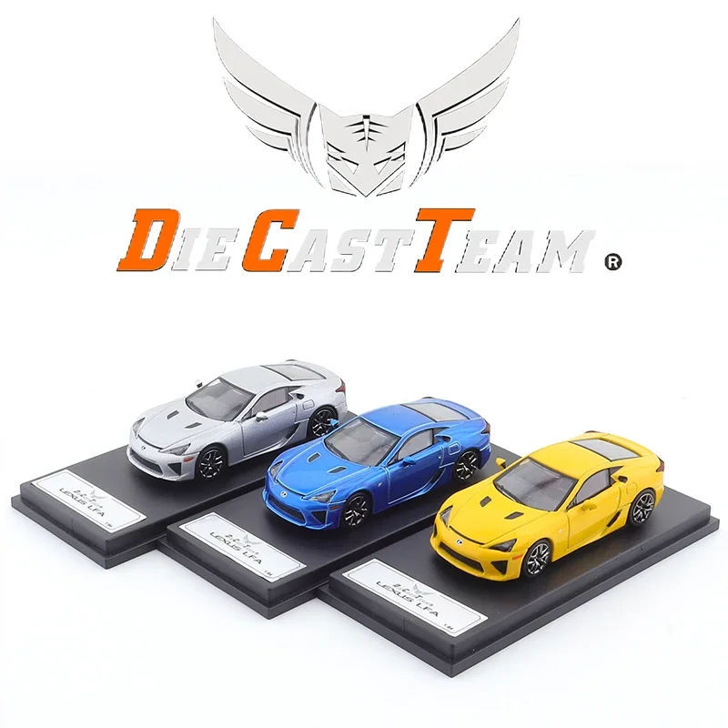 

DCT 1:64 Alloy Die Casting Simulation Static Miniature Car Model Lexus LFA Diecast Model Car Toy Collection Gift for Boy