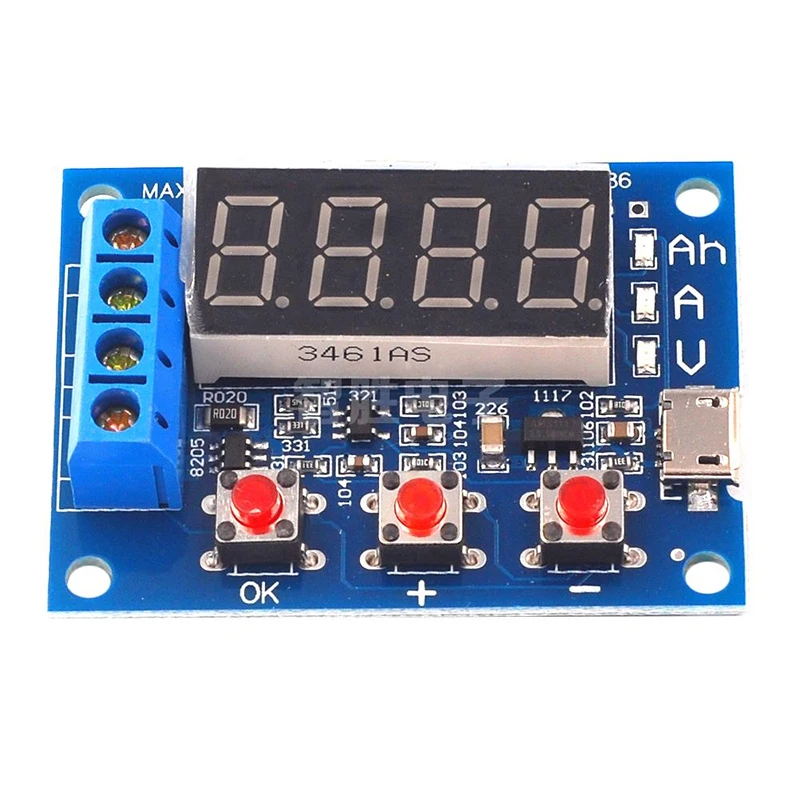 18650 1.2-12V Li-ion Lithium Battery Capacity Meter Discharge Tester Analyzer Battery Capacity Tester Module