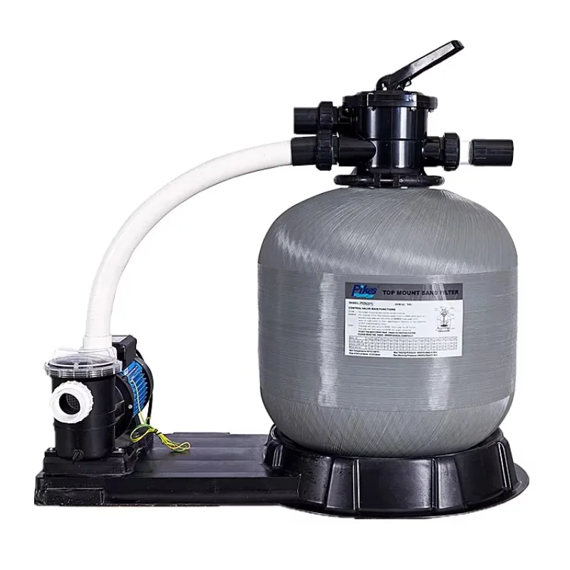PSF Series Swimming Piscina Pool Combo Fiberglass Sand Filter Pump Piscina Pool
