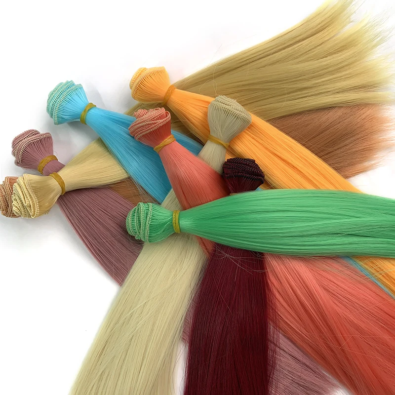 1 Piece Wig BJD Hair 25cm*100cm, Various Colors, Straight Hair Wig, Suitable for 1/3 1/4 BJD DIY
