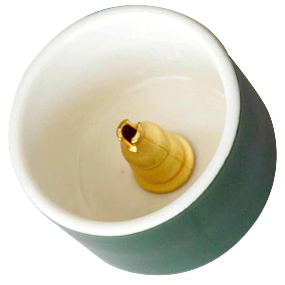 

Ceramic Incense Burner Stick Holder Small Size Practical Design Deep Bowl Prevents Overflow Portable for Home Office