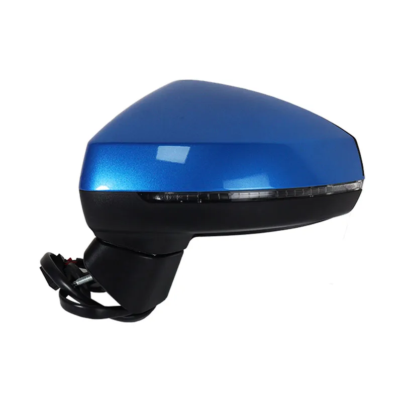 Car Rearview Mirror Assembly For Audi A3 2014 2015 2016-2021 Auto 6 Wire 8 Wire Electric Adjustment Heating Electrical Folding
