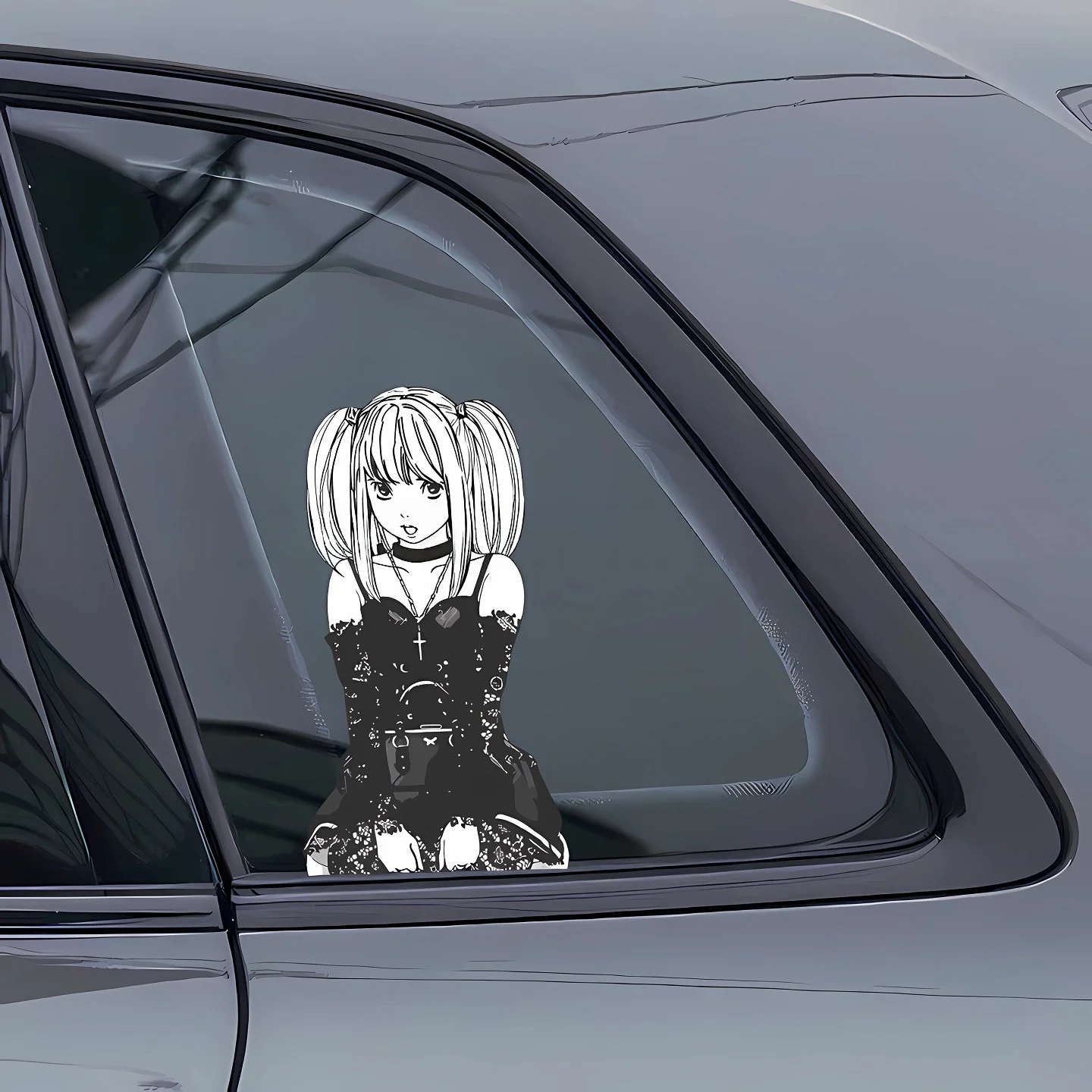 Anime Death Note Amane Misa Sticker DIY Car Motorcycle Body Windshield Styling Decoration Vinyl PVC Waterproof Decal Accessories