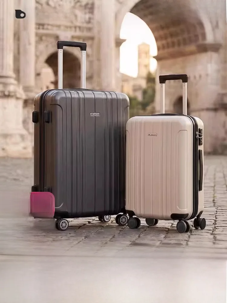 

Чемодан WinBear PC G Neutral большой вместимости с универсальными колесами и кодовым замком, модная жесткая сумка-кейс