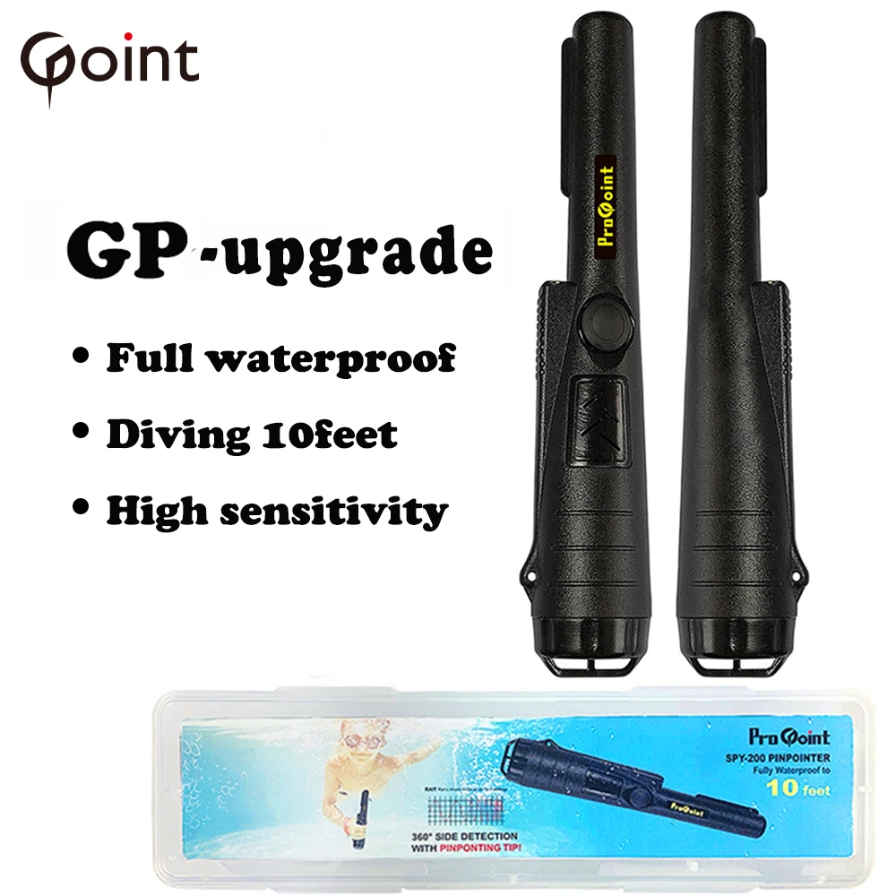 

2022 New GP-Upgrade Locator and GP Pointer Waterproof Handheld Professional Locating Pinpoint Rod Pro Metal Detector Gold Finder