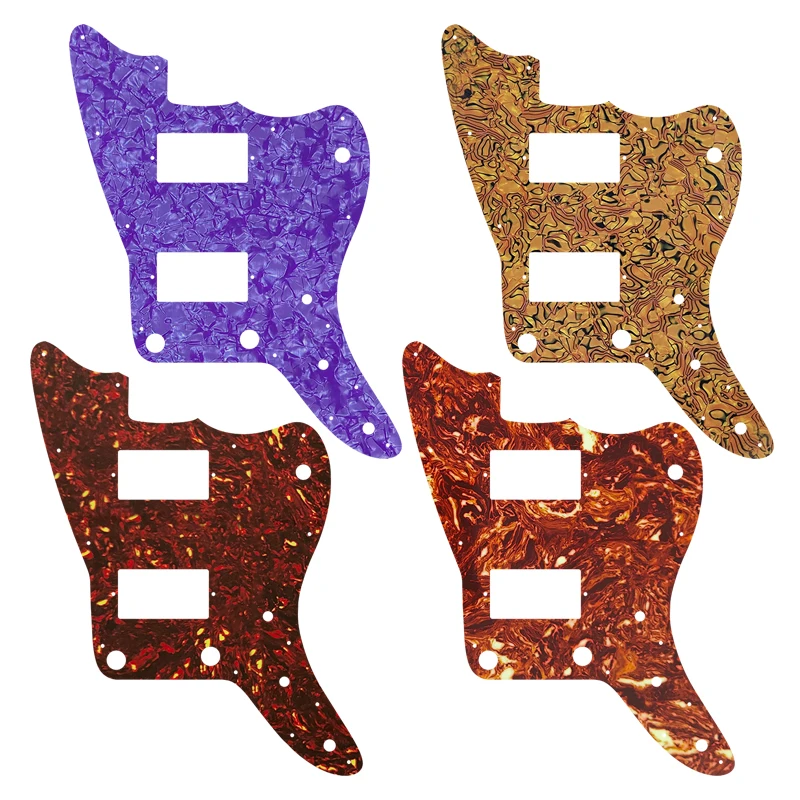 Feiman - Customized Guitar Pickguards, US Fd Squier, Contemporary, Active Jazzmaster HH ST, Multicolor Choice