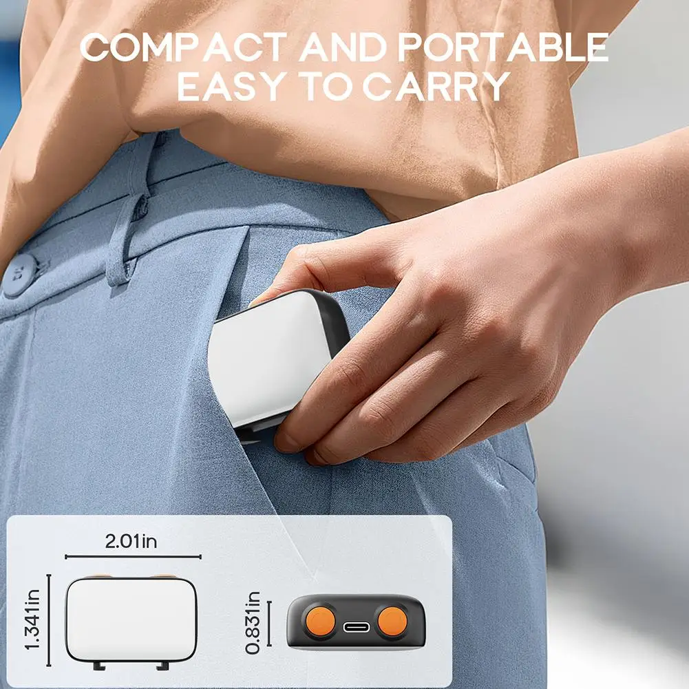 ملء الضوء لـ DJI Pocket 3، ملحق إضاءة كاميرا سيلفي صغير، إضاءة مدمجة قابلة للتوسيع لتسجيل الفيديو منخفض الإضاءة، مدونة فيديو