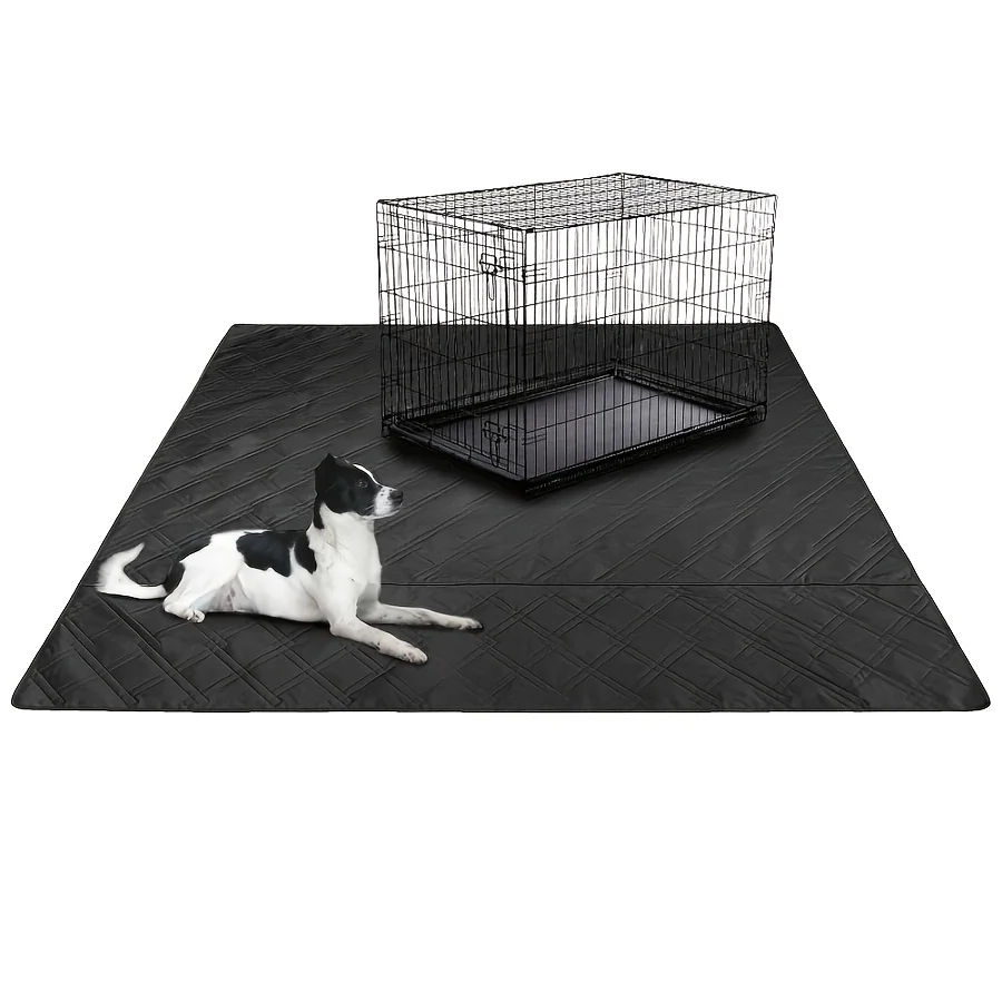 

72"x72" Washable & Reusable Dog Urine Pad - Oversized Leakproof Suitable for Puppies, Suitable for Training Pads for /Outdoor Use, Suitable for Floors, Car Seats, Sofas, Beds, Dog Cages - Leakproof & Slip-Resistant