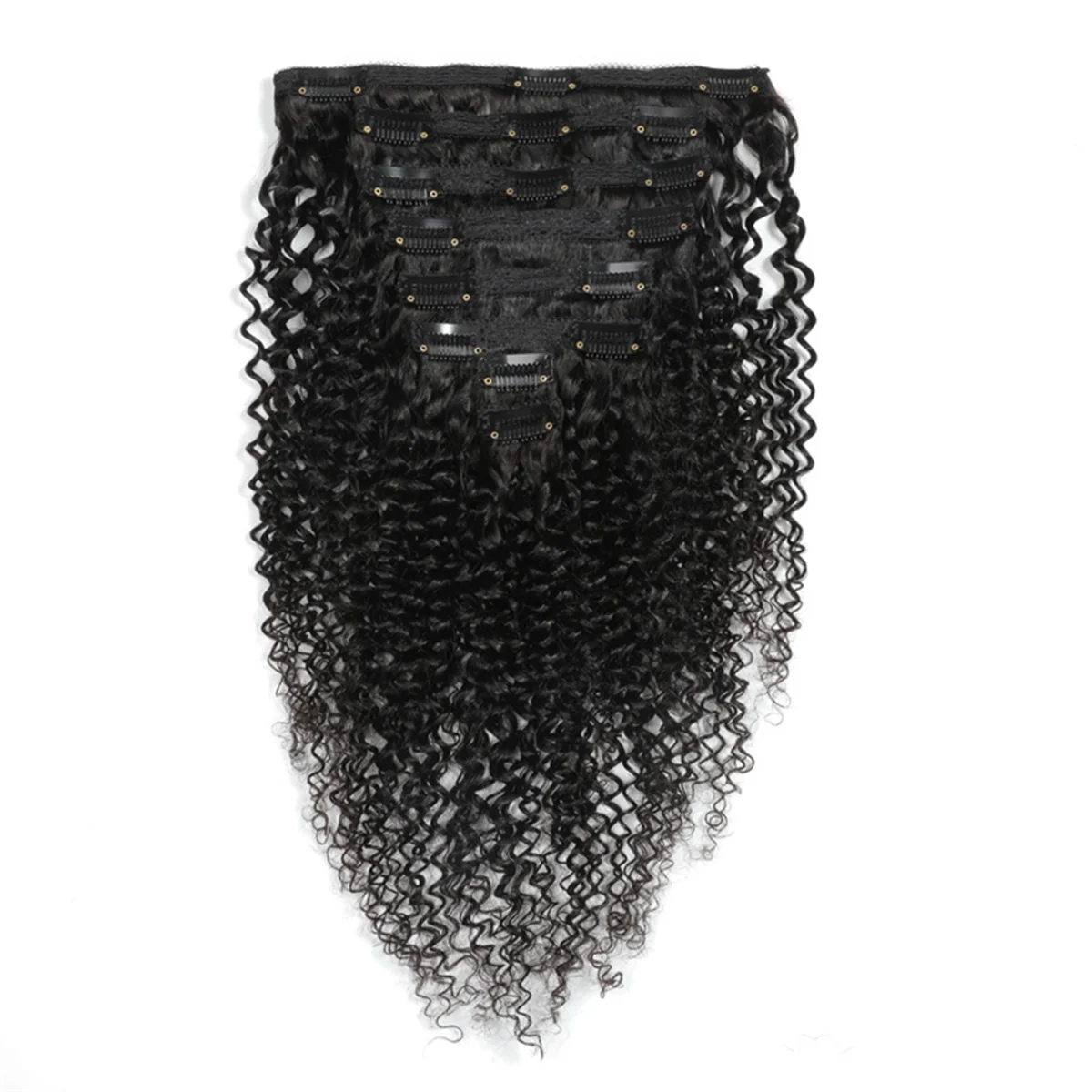 Perruque de Cheveux Naturels à réinitialisation, Extensions Capillaires Afro Noires, 10 Pouces