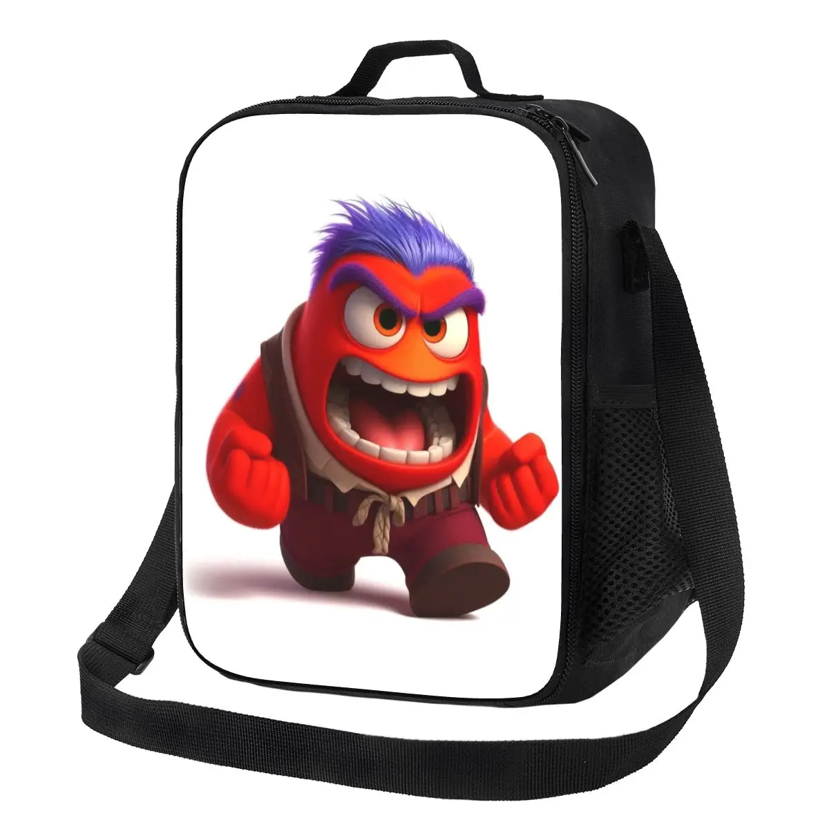 

Термосумка для обедов Custom Insides Anime Outs Anger: водонепроницаемый изотермический контейнер для пикника на природе, для женщин и мужчин